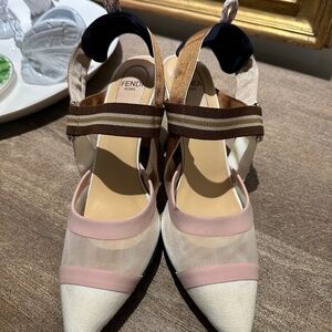 Fendi Multi Colored Pumps
